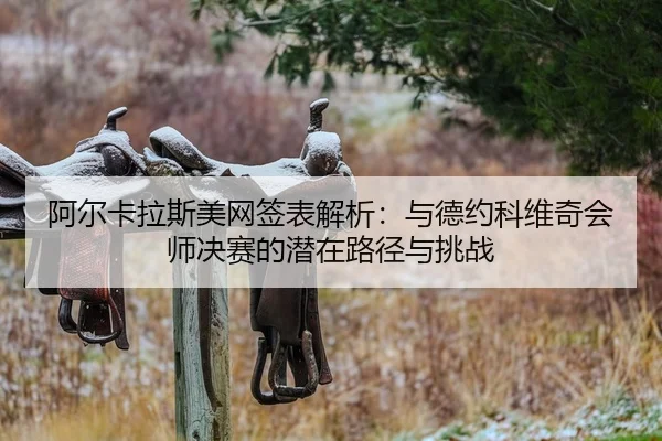 阿尔卡拉斯美网签表解析：与德约科维奇会师决赛的潜在路径与挑战
